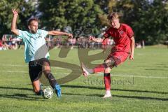 Toto-Pokal; FSV Harthof München - FC Ingolstadt 04; Torchance verpasst Frederik Christensen (11, FCI)
