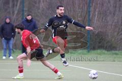 Bezirksliga - 2022/2023 - FC Fatih Ingolstadt - SpVgg Feldmoching Said Magomedov rot Feldmoching -  - Akif Abasikeles schwarz Fatih - Foto: Meyer Jürgen