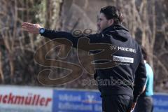 Landesliga - Saison 2025/26 - SV Manching - TSV Schwabmünchen - Cheftrainer Cüneyt Köz (SV Manching) - XXXXX - Foto: Meyer Jürgen