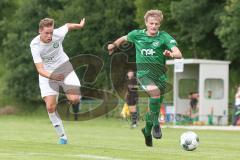 BZL Oberbayern Nord - Testspiel - TSV Aiglsbach - SV Manching - Rainer Meisinger grün Manching - Foto: Jürgen Meyer