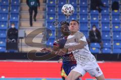 3. Liga - KFC Uerdingen 05 - FC Ingolstadt 04 - Filip Bilbija (35, FCI) Traoré Haktab Omar (23 KFC)