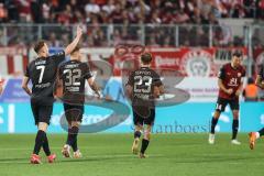 3. Liga; FC Ingolstadt 04 - SSV Jahn Regensburg; Tor Jubel Treffer 2:1 Simon Lorenz (32, FCI) Moritz Seiffert (23, FCI)
