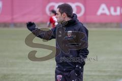 Bayernliga Süd - Saison 2021/2022 - FC Ingolstadt 04 II -  SpVgg Unterhaching - Käs Alexander Trainer FCI - Foto: Meyer Jürgen