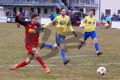 Bezirksliga - SV Kasing - SV Dornach - Jan Witek rot Kasing - Christoph Glas Dornach #25 - Foto: Jürgen Meyer