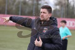 B-Junioren - Bayernliga -  Fc Ingolstadt 04 - TSG 1860 Rosenheim -  Florian Stegmeier Trainer FCI - Foto: Meyer Jürgen