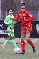 2. Fußball-Liga - Frauen - Saison 2022/2023 - FC Ingolstadt 04 - VFL Wolfsburg II - Samantha Stiglmair (Nr.27 - FCI Frauen) - Foto: Meyer Jürgen