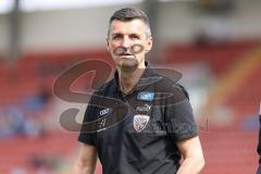 3. Liga; SpVgg Unterhaching - FC Ingolstadt 04; vor dem Spiel Cheftrainer Michael Köllner (FCI)