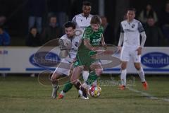 Landesliga - Saison 2024/25 - SV Manching - FC Ehekirchen - Rainer Meisinger (Nr.8 - SV Manching) - Alagic Ermin weiss Ehekirchen - Foto: Meyer Jürgen