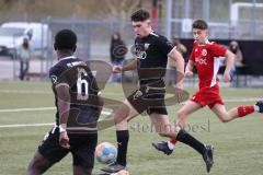 B-Junioren - Bayernliga -  Fc Ingolstadt 04 - TSG 1860 Rosenheim - Drakulic Ognjen schwarz rechts FCI -  Foto: Meyer Jürgen