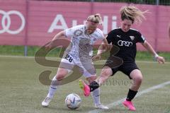 2. Fußball-Liga - Frauen - Saison 2022/2023 - FC Ingolstadt 04 -  SG 99 Andernach - Erjona Zani (Nr.7 - FCI Frauen) - Wagner Alina #28 Andernach - Foto: Meyer Jürgen