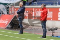 3. Liga - MSV Duisburg - FC Ingolstadt 04 - Cheftrainer Tomas Oral (FCI) Cheftrainer Pavel Dotchev (MSV)