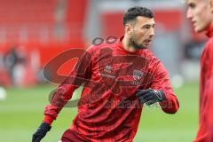 3. Liga; FC Ingolstadt 04 - TSG Hoffenheim II; vor dem Spiel Lukas Fröde (34, FCI)