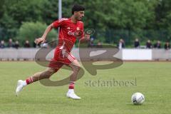 Kreisliga - Saison 2025/26- TSV Ingolstadt Nord - Türk SV Ingolstadt - Umut Yürükal rot Türkisch - Foto: Meyer Jürgen
