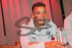 3.Liga - Saison 2022/2023 - FC Ingolstadt 04 -  - Fantreffen im Sporttreff - Marcel Costly (Nr.22 - FCI) - Foto: Markus Banai