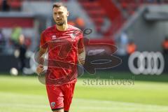 3. Liga; FC Ingolstadt 04 - FC Hansa Rostock; vor dem Spiel Lukas Fröde (34, FCI)