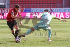 3. Liga - FC Ingolstadt 04 - 1. FC Kaiserslautern - Michael Heinloth (17, FCI) Anas Ouahim (18 FCK)