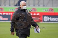 2.BL; 1. FC Heidenheim - FC Ingolstadt 04; vor dem Spiel Vorsitzender des Vorstandes Peter Jackwerth (FCI)
