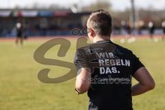 Toto-Pokal; FV Illertissen - FC Ingolstadt 04; Schiedsrichter Wir regeln das Motto