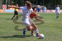 Kreisliga - Saison 2022/2023 - Türk.SV Ingolstadt - DJK Ingolstadt - Tom Staudenmeyer weiss DJK Ingolstadt - Eray Genc rot Türk.SV Ingolstadt - Foto: Meyer Jürgen