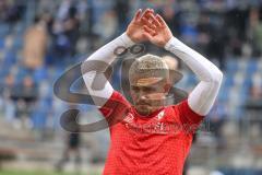 3. Liga; Arminia Bielefeld - FC Ingolstadt 04; vor dem Spiel Thomas Rausch (45, FCI)