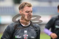 Toto-Pokal; SV Wacker Burghausen - FC Ingolstadt 04; vor dem Spiel Simon Lorenz (32, FCI)