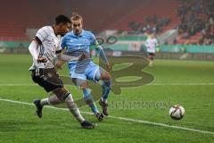 U 21-Länderspiel Deutschland – San Marino; Ansgar Knauff (14 GER) Alessandro Tossi (7 SM)