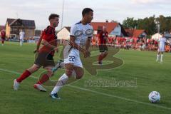 Toto Pokal - Saison 2022/2023 - SpVgg Heßdorf - FC Ingolstadt 04 - Marcel Costly (Nr.22 - FCI) - Foto: Meyer Jürgen