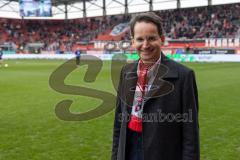 3. Liga; FC Ingolstadt 04 - FC Viktoria Köln;  Aktion Schanzengeber Spieltag, Oberbürgermeister Dr. Michael Kern