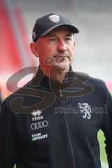 3. Liga; FC Ingolstadt 04 - Rot-Weiss Essen; vor dem Spiel CheftrainerAchim Beierlorzer (FCI)