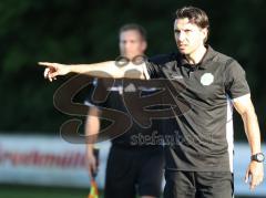 Landesliga - Saison 2026/27 - SV Manching - FC Memmingen II - Cheftrainer Cüneyt Köz (SV Manching) - XXXXX - Foto: Meyer Jürgen
