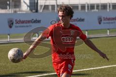 Bayernliga Süd - Saison 2022/2023 - FC Ingolstadt 04 - FC Deisenhofen - Juan Ignacio Cabrera (Nr.27 - FCI II) - Foto: Meyer Jürgen