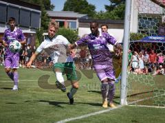 Testspiel - Saison 2026/27 - VFB Eichstätt - FC Ingolstadt 04 - Sejdo Durakov (Nr.11 - FCI) - Joseph Ganda (Nr.16 - FCI) - Foto: Meyer Jürgen