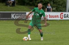 BZL - Oberbayern Nord - SV Manching - VFB Eichstätt II - Thomas Schreiner (#11 Manching) grün - Foto: Jürgen Meyer