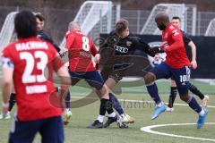 Bayernliga Süd - Saison 2021/2022 - FC Ingolstadt 04 II -  SpVgg Unterhaching - Gabriel Zirngast #10 FCI - Foto: Meyer Jürgen