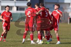 Kreisklasse - Saison 2024/25- Türkisch SV Ingolstadt - TSV Gaimersheim II - Der 1:0 Führungstreffer per Elfmeter durch Avni Avdijaj rot Türkisch - jubel - XXXXX - Foto: Meyer Jürgen