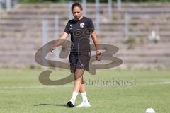 A - Junioren Bundesliga -  Saison 2023/2024 - FC Ingolstadt 04 - FSV Mainz 05 - Sabrina Wittmann Trainerin FC Ingolstadt 04 - Foto: Meyer Jürgen