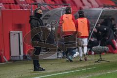 3. Liga - FC Ingolstadt 04 - Hallescher FC - Cheftrainer Tomas Oral (FCI)