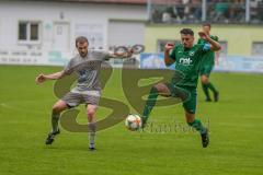 BZL - Bezirksliga Oberbayern Nord - Saison 2021/22 - SV Manching - SV Dornach - Spies Daniel grün Manching - Foto: Jürgen Meyer