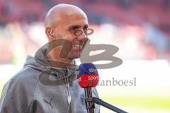 2.BL; FC Ingolstadt 04 - Holstein Kiel; Cheftrainer André Schubert (FCI) im Interview vor dem Spiel SKY