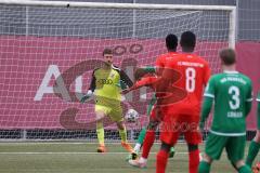 Freundschaftsspiel - Saison 2022/2023 - FC Ingolstadt 04 - VFB Eichstätt - Torwart Dehler Maurice (Nr.22 - Fc Ingolstadt 04 II) - Foto: Meyer Jürgen