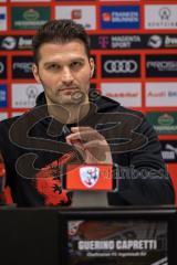 3. Liga; FC Ingolstadt 04 - Neuer Trainer Cheftrainer Guerino Capretti (FCI), erste Pressekonferenz