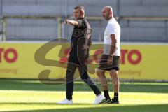 3.Liga - Saison 2023/2024 - SC Freiburg II - FC Ingolstadt 04 - Cheftrainer Michael Köllner (FCI) -Foto: Meyer Jürgen