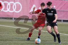 B-Junioren - Bayernliga -  Fc Ingolstadt 04 - TSG 1860 Rosenheim - Drakulic Ognjen schwarz  FCI -  Foto: Meyer Jürgen