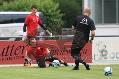 3.Liga - Saison 2023/2024 - Training in Berching - FC Ingolstadt 04 - Torwarttrainer Marius  Funk (Nr.1 - FCI) -  - Foto: Meyer Jürgen