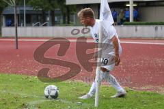 Kreisklasse -  Saison 2023/2024 - TSV Ingolstadt Nord - TSV Großmehring - Benedikt Huber weiss Großmehring beim Eckball - Foto: Meyer Jürgen