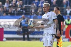 3. Liga; SV Meppen - FC Ingolstadt 04; Einwurf Thomas Rausch (45, FCI)