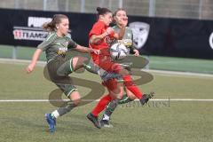 Frauen - Bayernliga -  FC Ingolstadt 04 II -SV Frensdorf -  Melina Prawda rot FCI - Foto: Meyer Jürgen