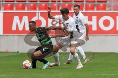 2.BL; FC Ingolstadt 04 - SpVgg Greuther Fürth; Testspiel; Green Julian (37 Fürth) Merlin Röhl (34, FCI) Michael Heinloth (17, FCI)