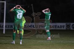 Landesliga - Saison 2024/25 - SV Manching - FC Ehekirchen - Rainer Meisinger (Nr.8 - SV Manching) mit einer Torchance - enttäuscht - Foto: Meyer Jürgen