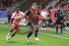 3. Liga; FC Ingolstadt 04 - SSV Jahn Regensburg; Simon Lorenz (32, FCI) Diawusie Agyemang (24 SSV)